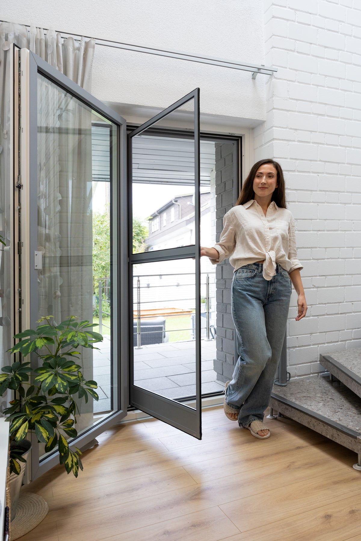 Insektenschutz Pendeltür