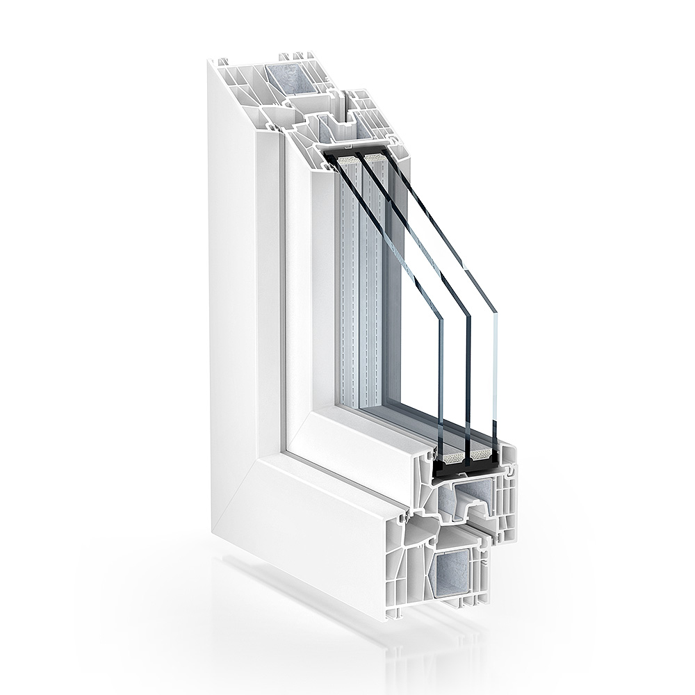 Kömmerling 88 MD Profilschnitt