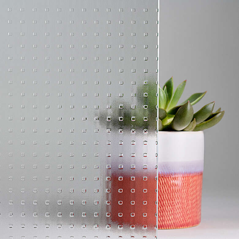 Mastercarré Glas Struktur