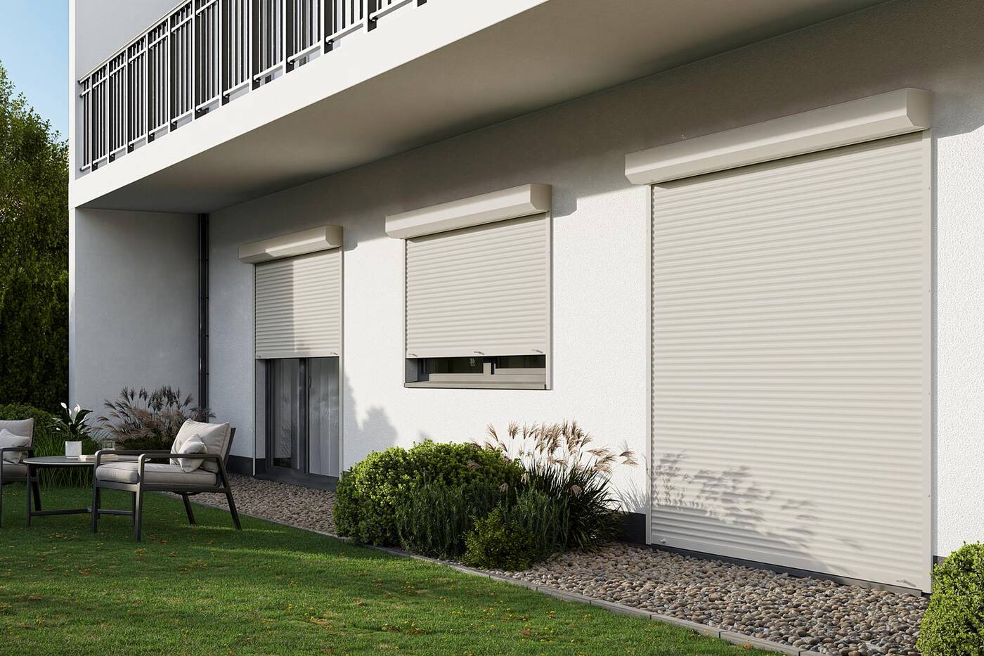 1. Kunststoff-Rollladen