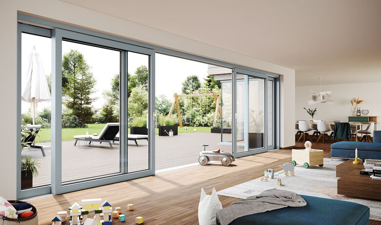 PremiSlide 76 in Weiß